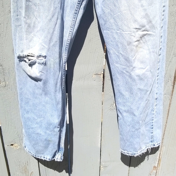 🇺🇦 Classic Y2K Rare Jeans Light Wash 90s - Picture 5 of 10